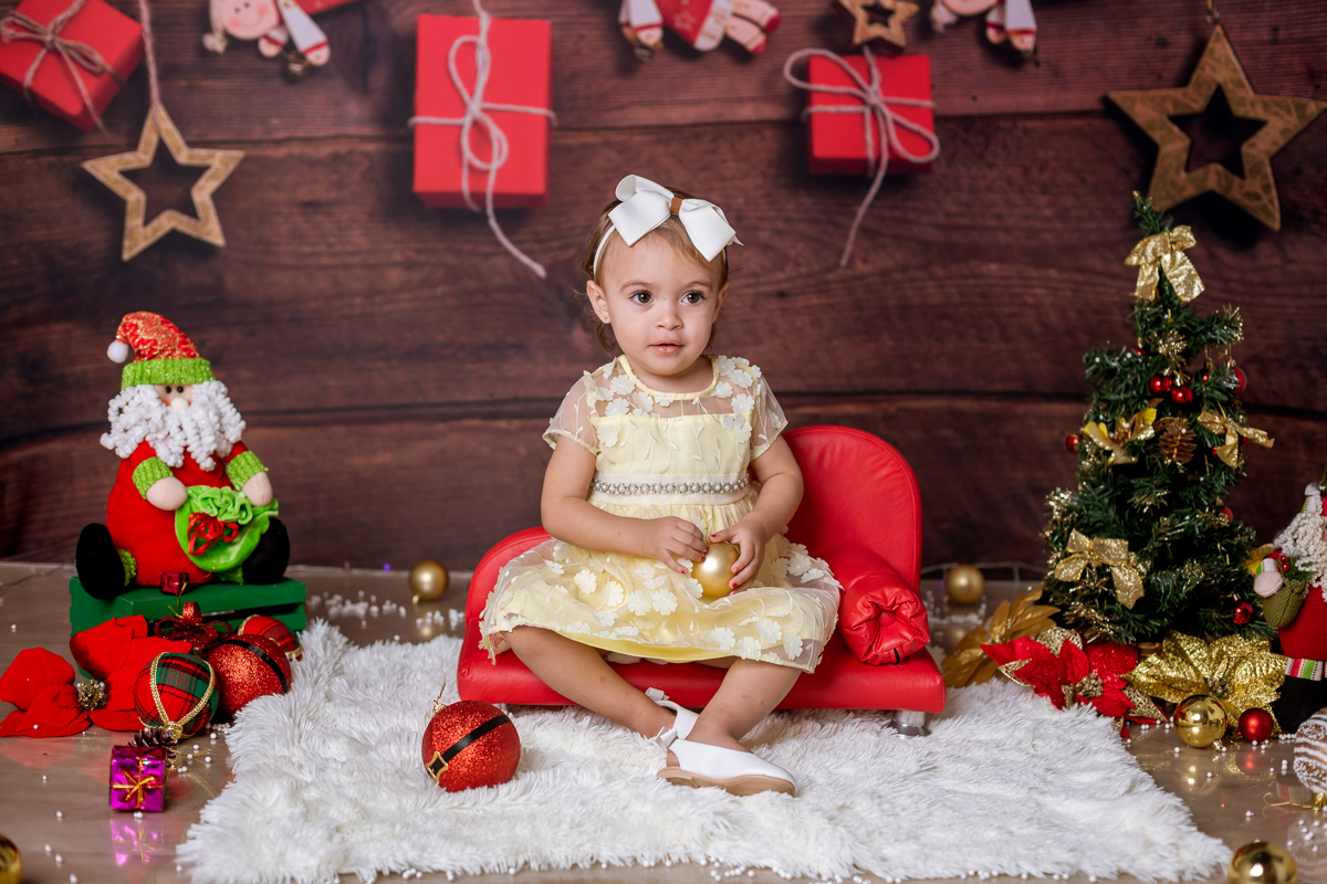 Ensaio natalino em estúdio-relengo/rj