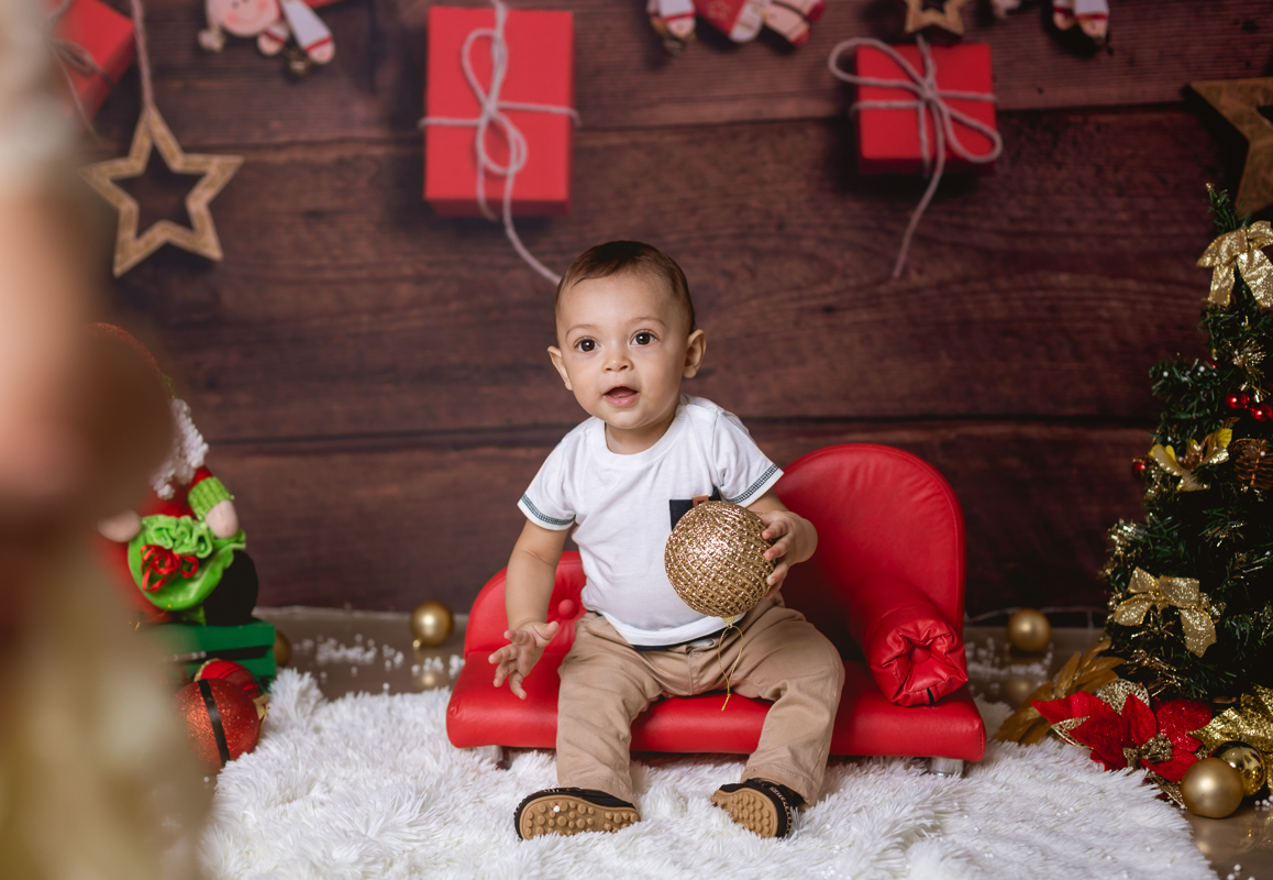 ensaio de natal em estúdio-Rj