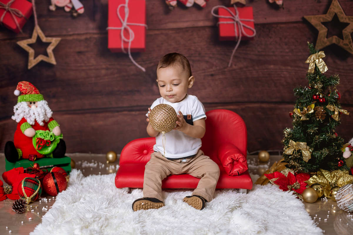 ensaio de natal em estúdio-realengo/rj