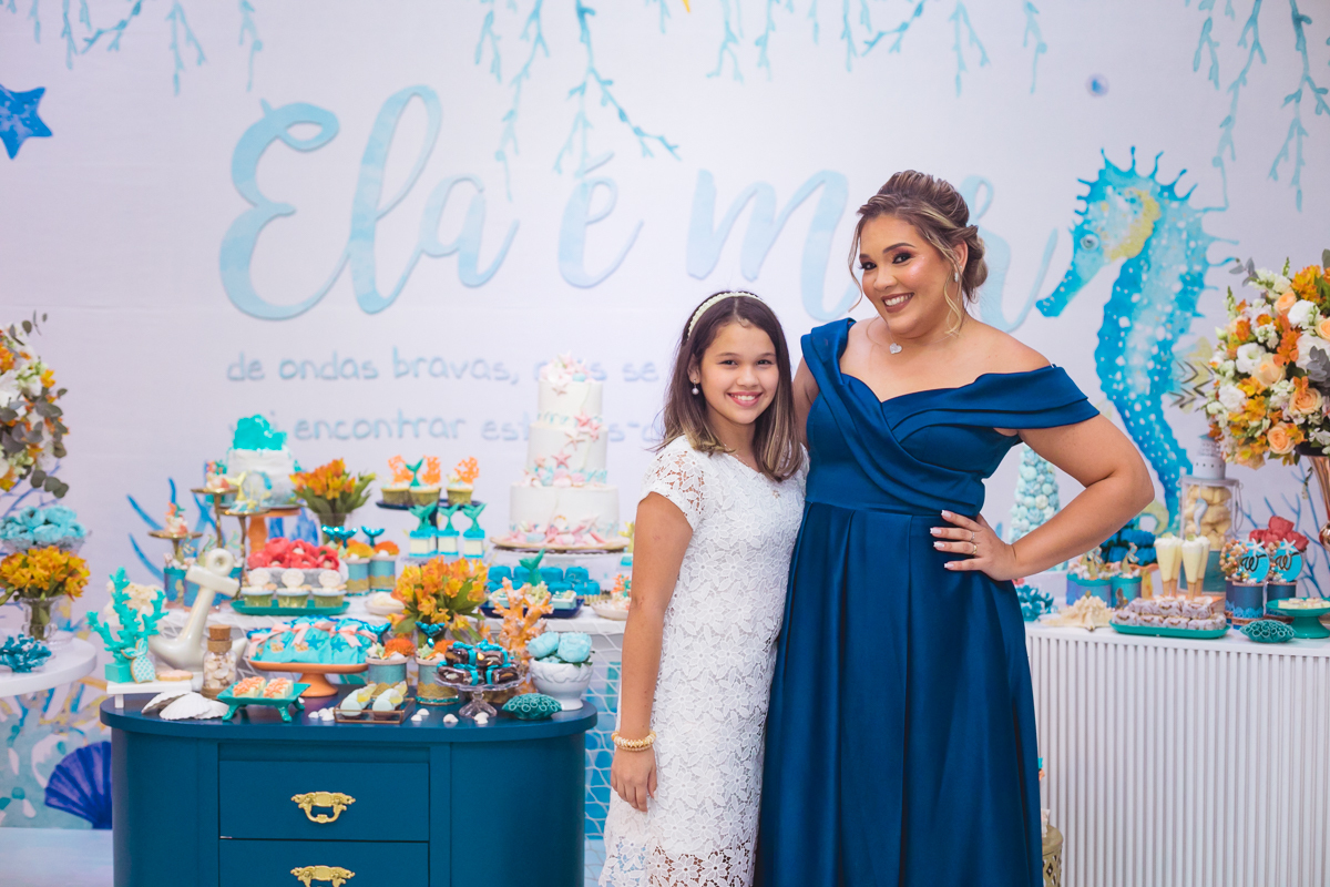 Festa tema: ela é o mar em espaço Vivara/realengo-RJ