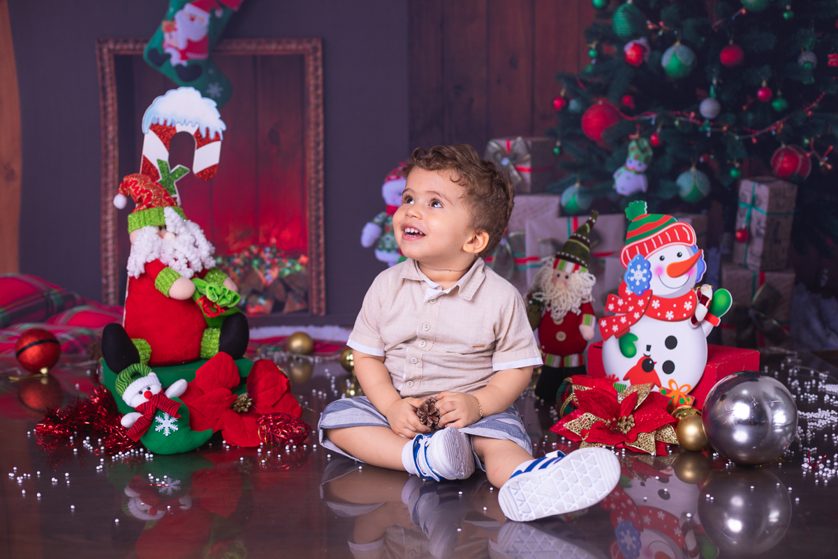 ensaio natalino em estúdio /RJ
