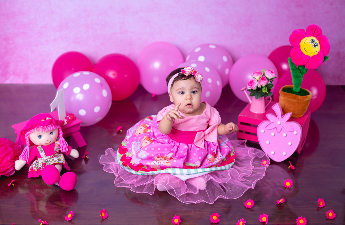 ensaio infantil temático moranguinho baby-RJ