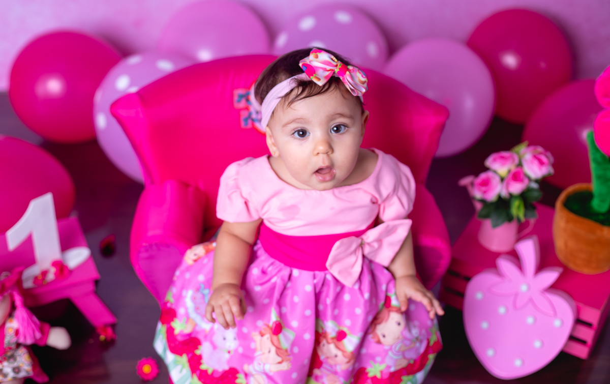 ensaio infantil temático-moranguinho baby 