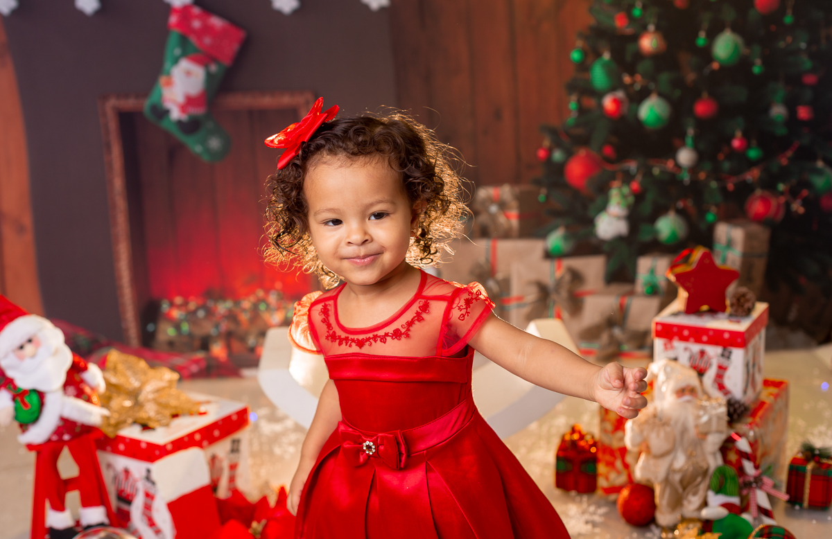 ensaio infantil em estúdio natal