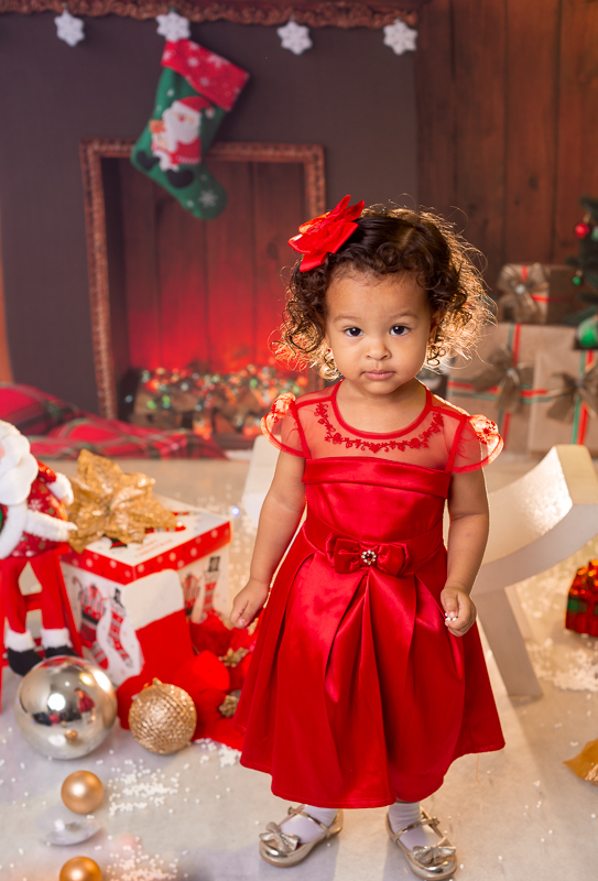 fotografia infantil temática-ensaio de natal-estúdio