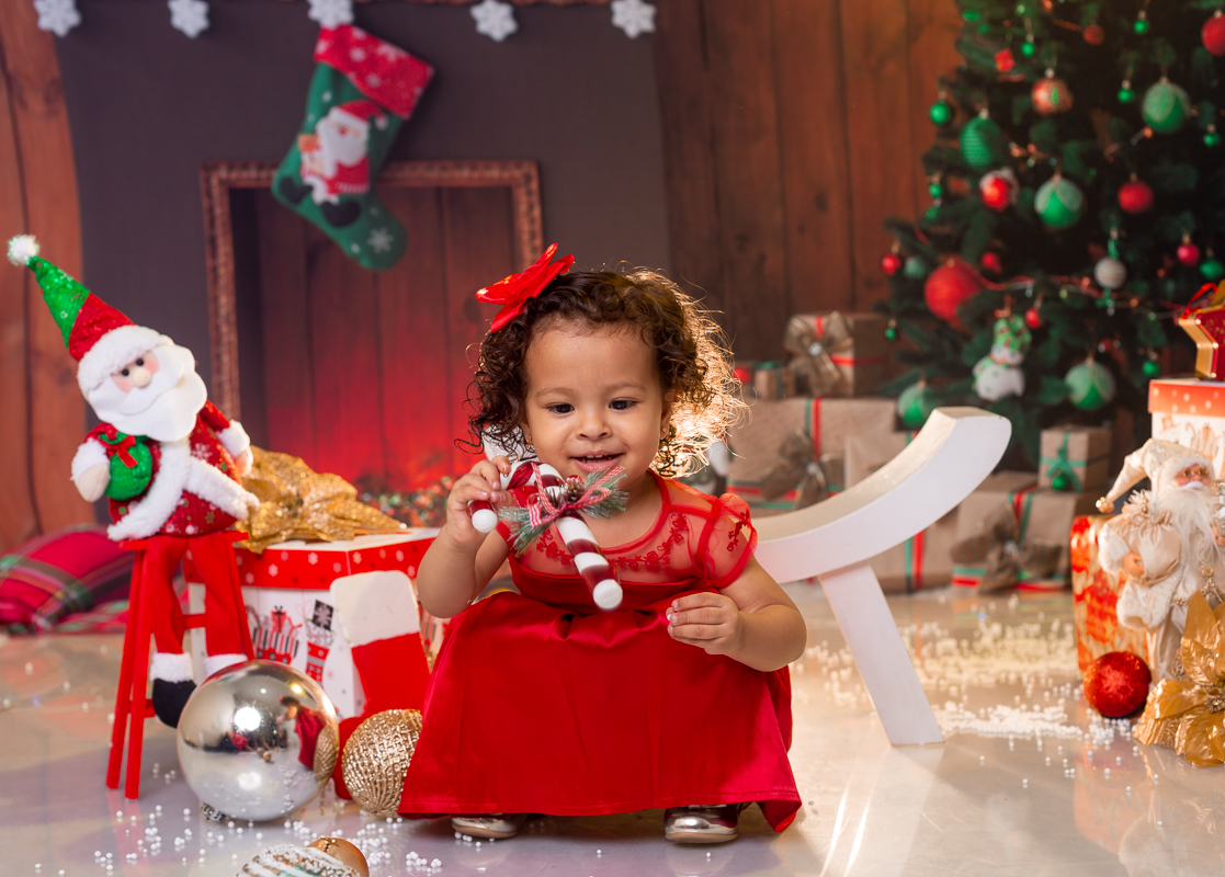 ensaio fotográfico em estúdio natal