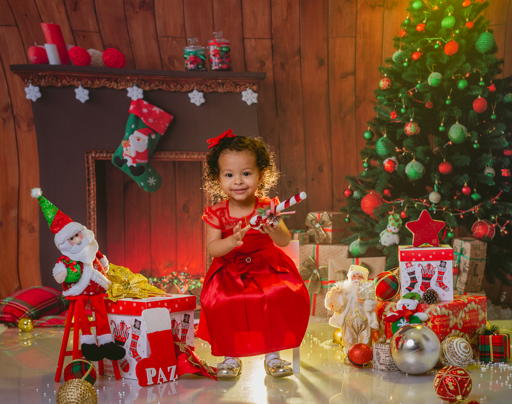 ensaio de natal em estúdio-rj