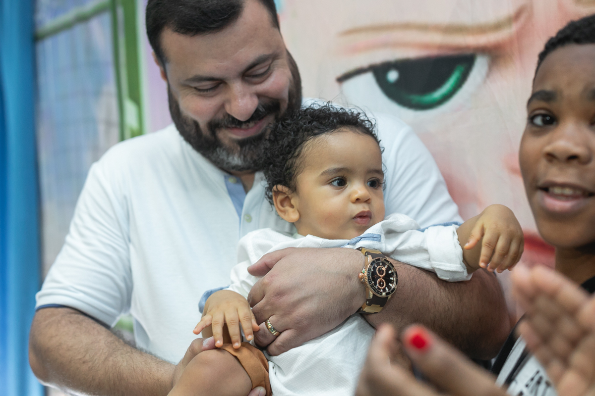 fotografia de festa infantil aniversario de 1 ano tema poderoso 
em casa de festas Tude World