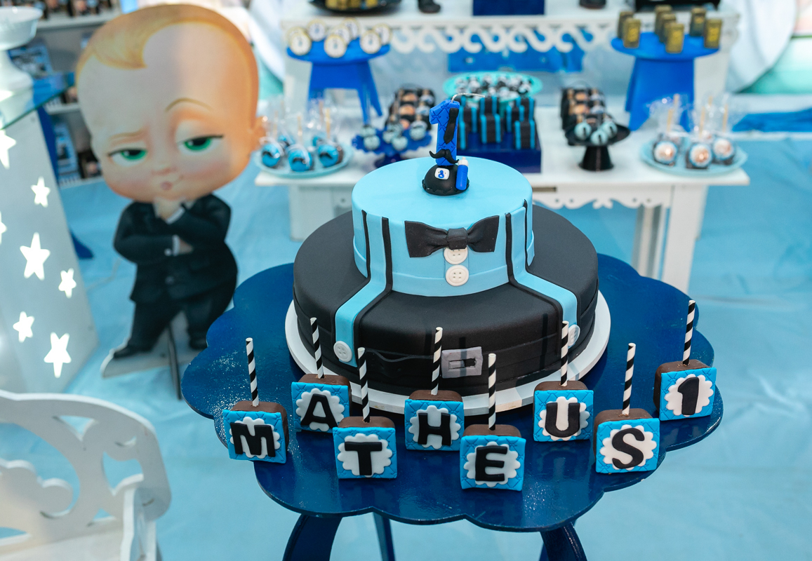mesa temática  poderoso chefinho me festa de 1 ano-Tude World