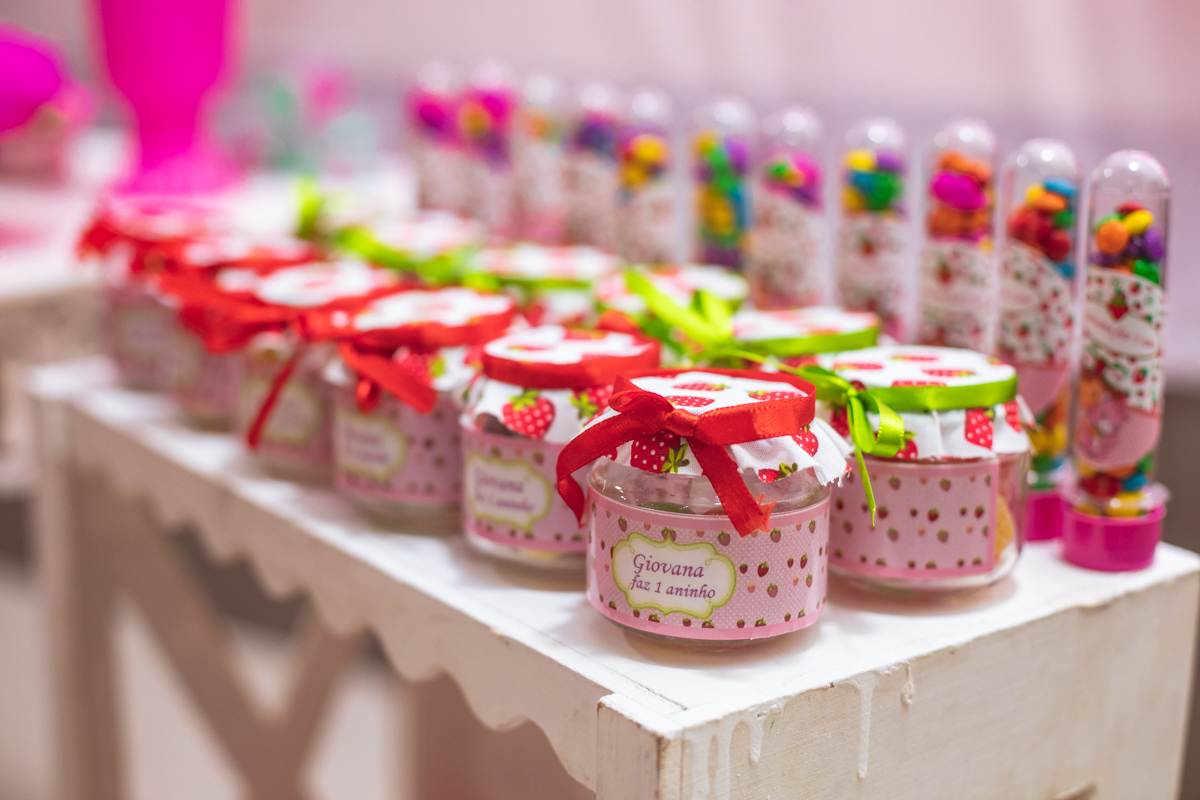 potinho de papinha moranguinho baby-festa de 01 ano-condomínio limites-rj
