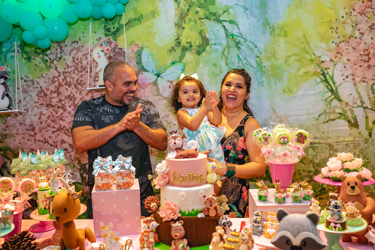 woodland uma festa com muitos bichinhos nos 2 anos da beatriz-casa de festa brincadeira é coisa seria