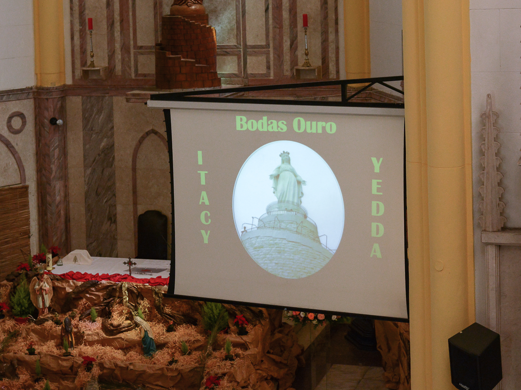 bodas de ouro-itacy e yedda em igreja nossa senhora do líbano-rj