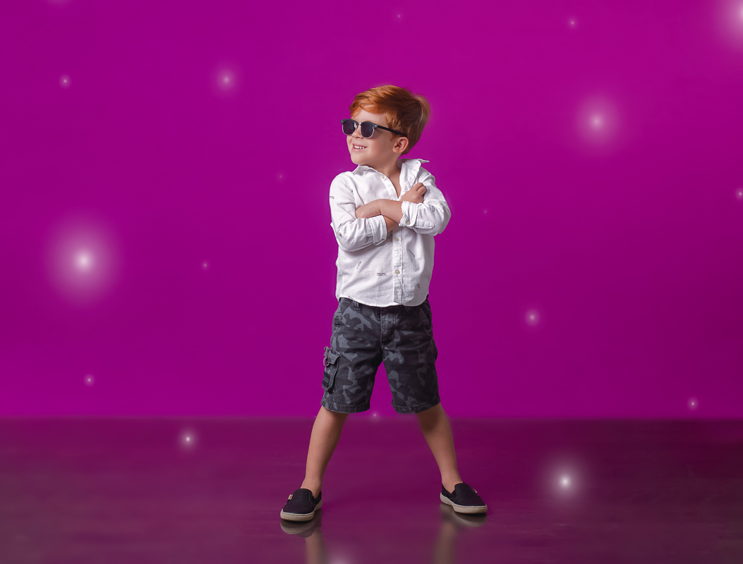 ensaio fotográfico mãe e filho em estúdio