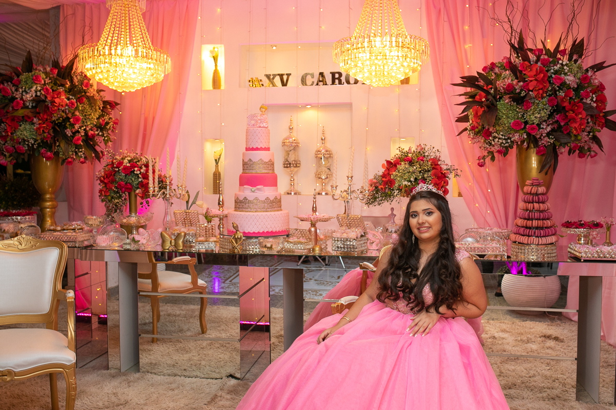 aniversário de 15 anos da Carol em 