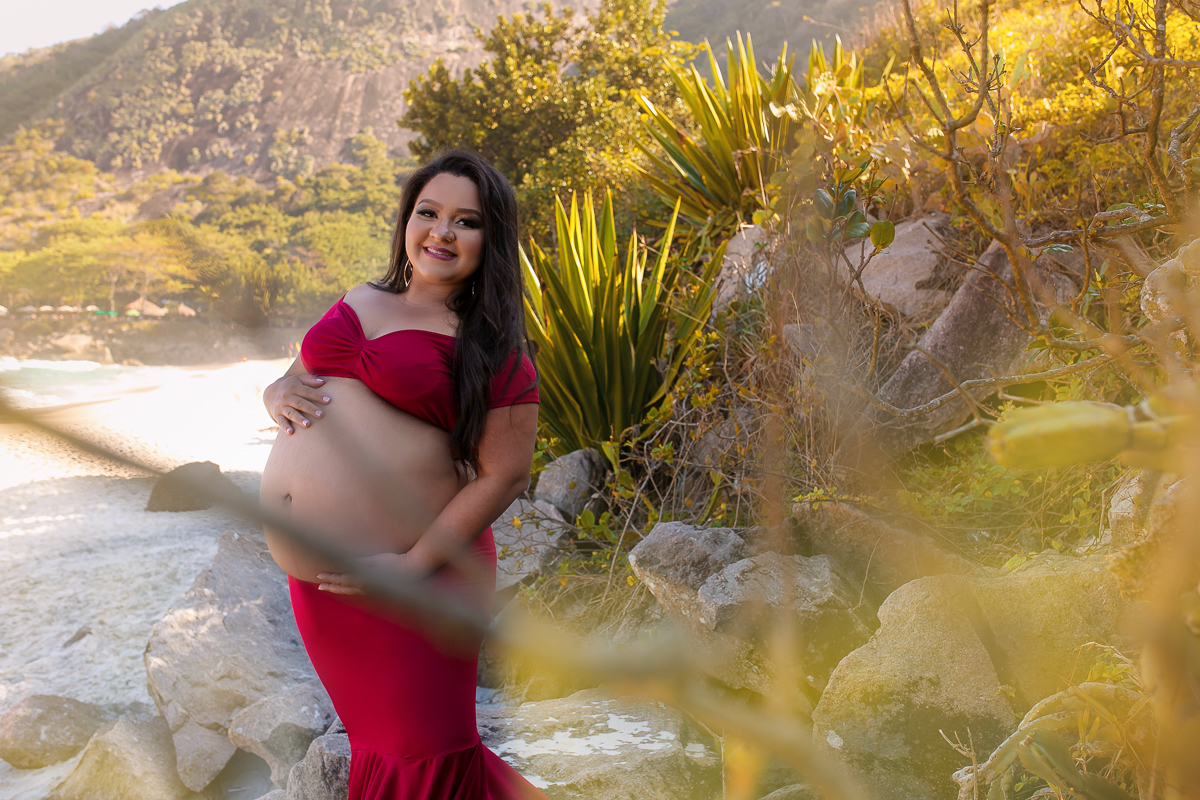 ensaio gestacional externo-orla do recreio-rj