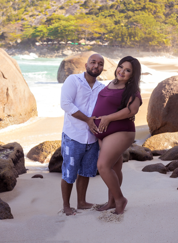 ensaio externo de gestante-prainha rj