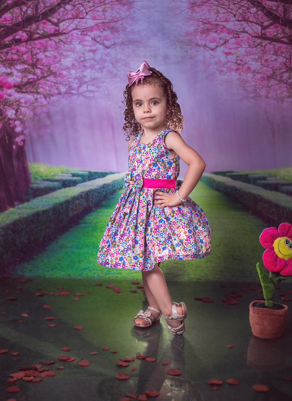 book fotográfico infantil em estúdio-temático