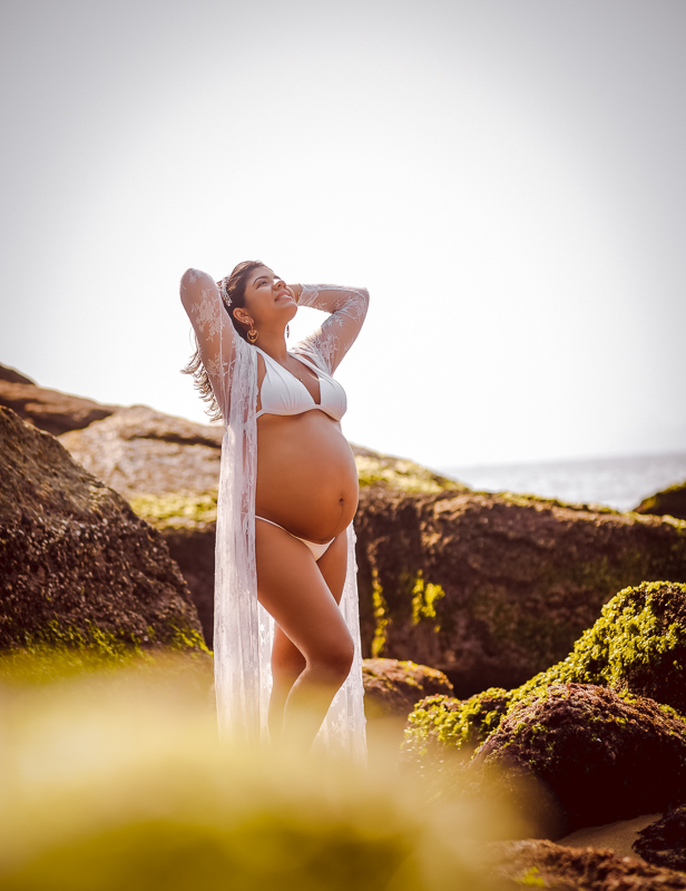 doce espera da gestante karol em seu  ensaio fotográfico na urca-rj