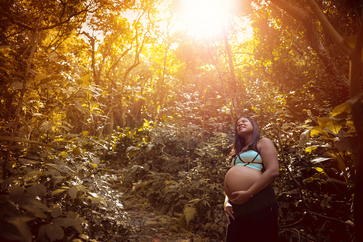 fotografia de gestante-urca-pista claudio coutinho-rj