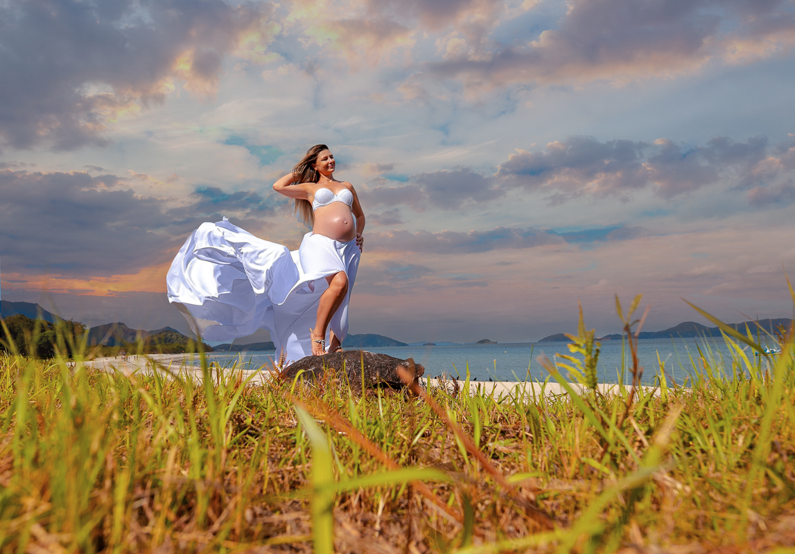 book fotografico de gestante-ensaios-praias-Mangaratiba-costa verde-rj