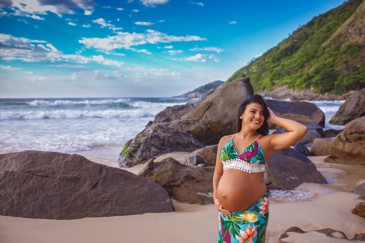 ensaio gestante taysa-a espera de alice-praias-prainha-rio de janeiro-barra da tijuca