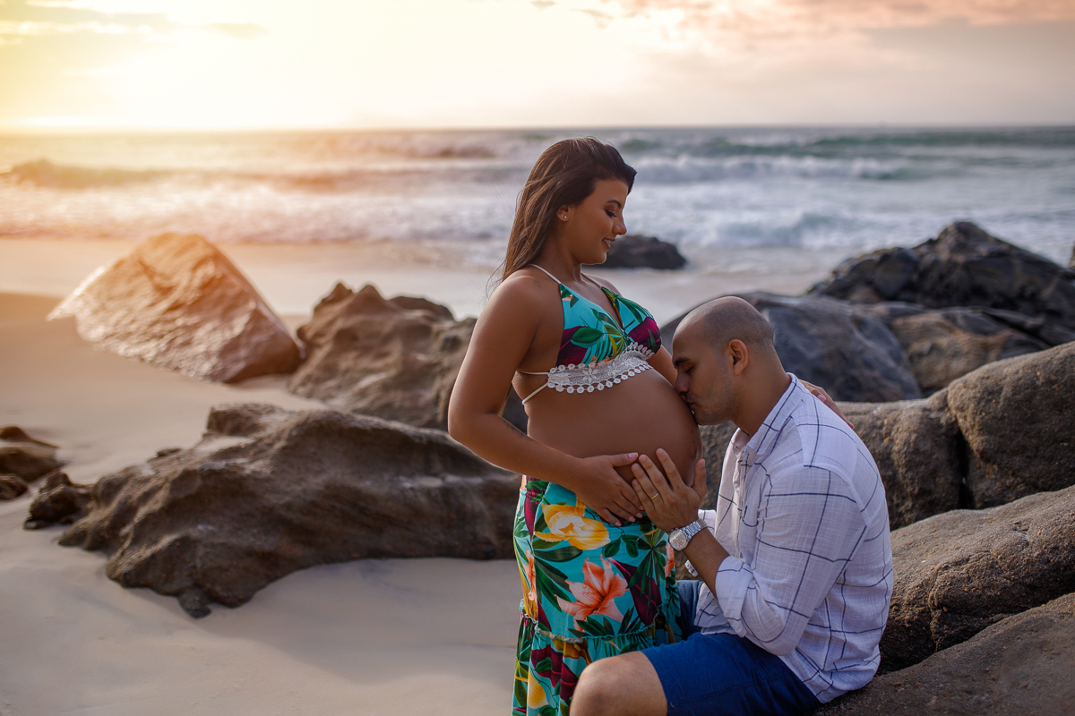 ensaio gestacional-praias do rio de janeiro-barra da tijuca