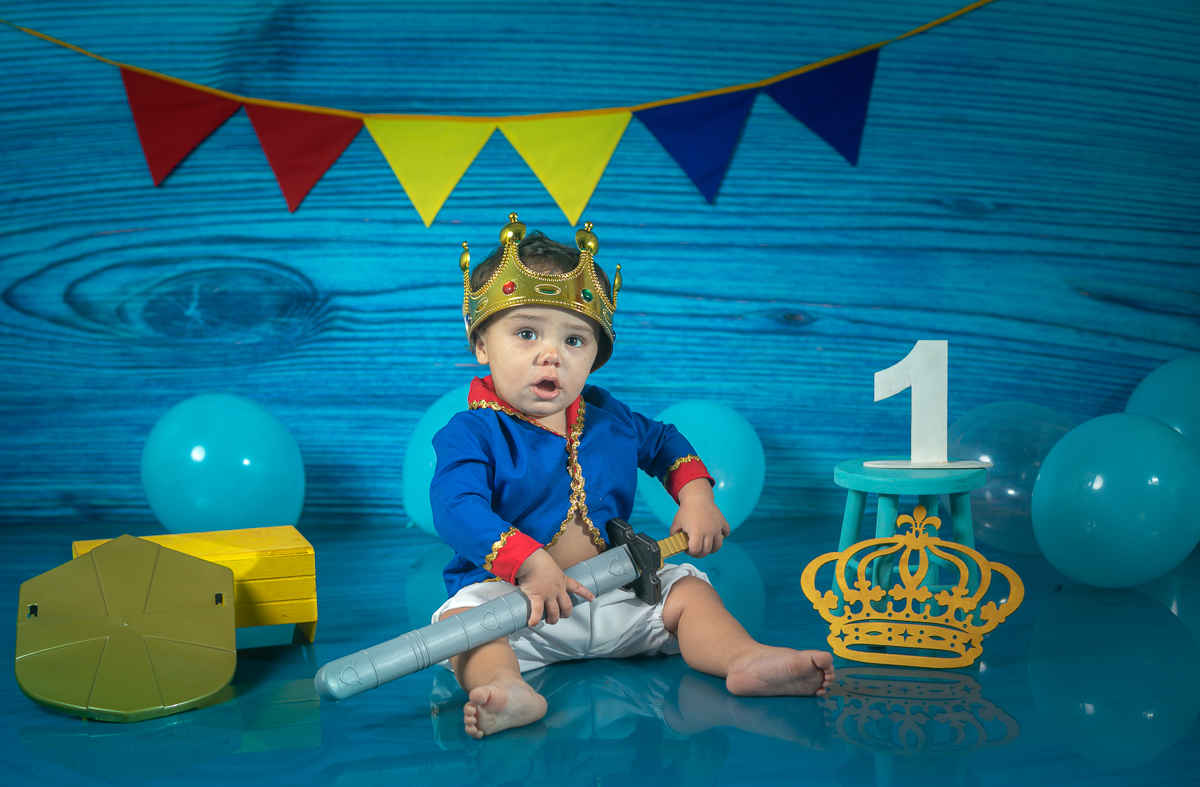 Book infantil em estúdio-tema Rei Arthur-Rj