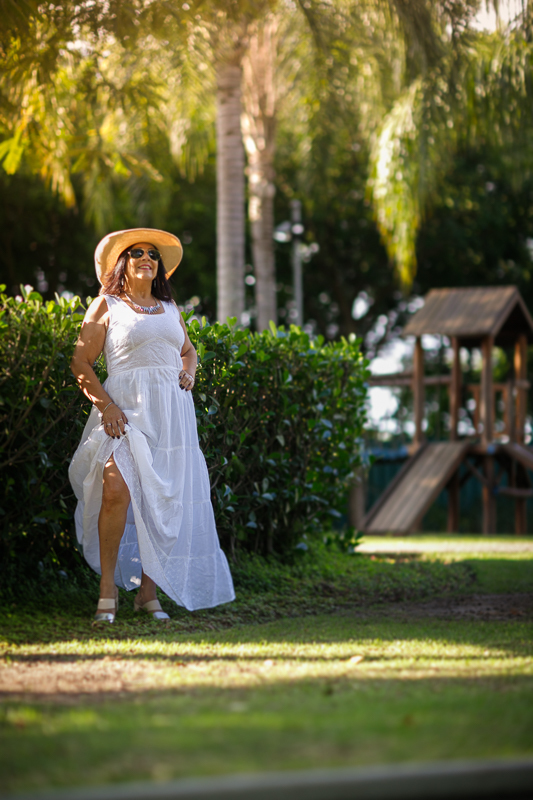 leveza em seu ensaio fotográfico e60 anos da Irla