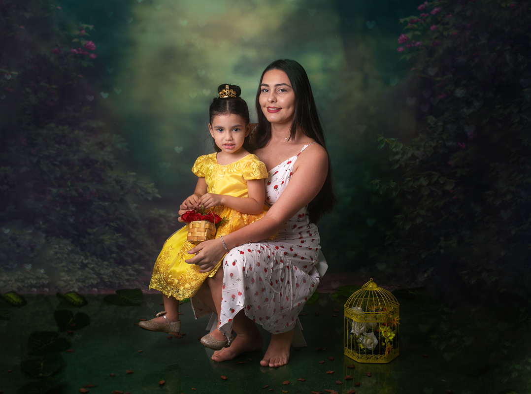 Ensaio família em estúdio-Isabela