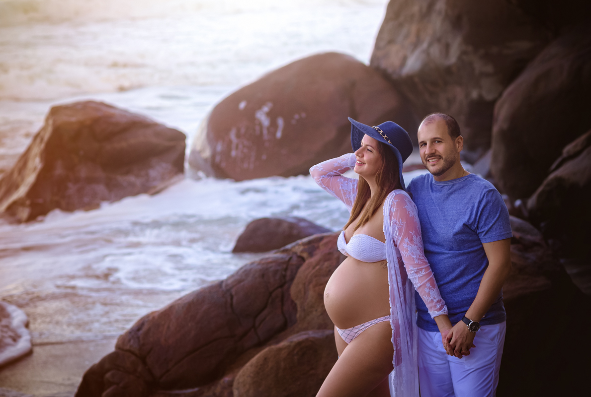 fotografia de gestante rj-praias-zona oeste