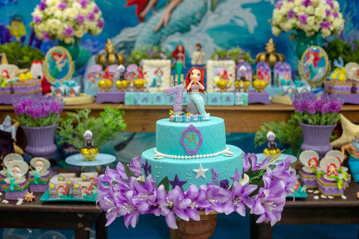 CT SUPER INFANTIL-festa pequena sereia-mariana faz 7 anos