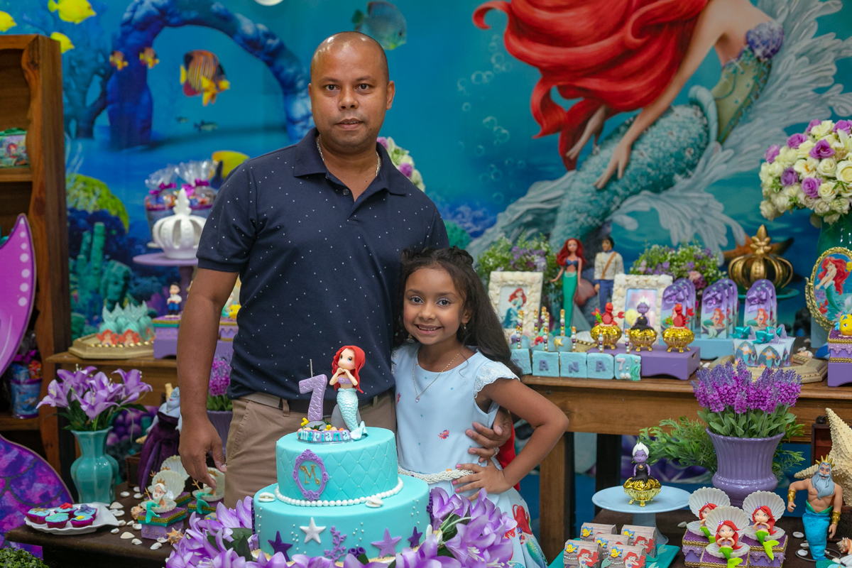 CT SUPER INFANTIL-festa infantis- temáicas-pequena sereia- 7 anos da Mariana