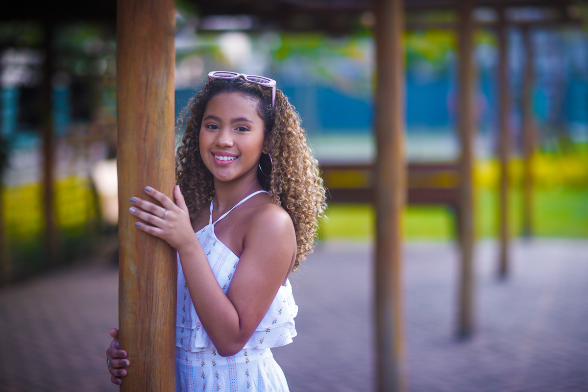 book fotográfico de debutante-externo