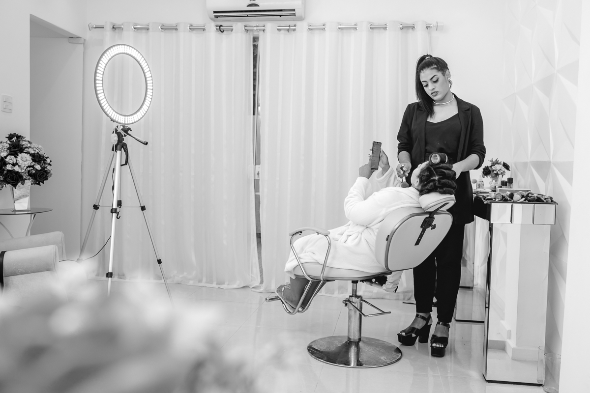 Making Of: Salão Bella Dama-noivas-maquiagem