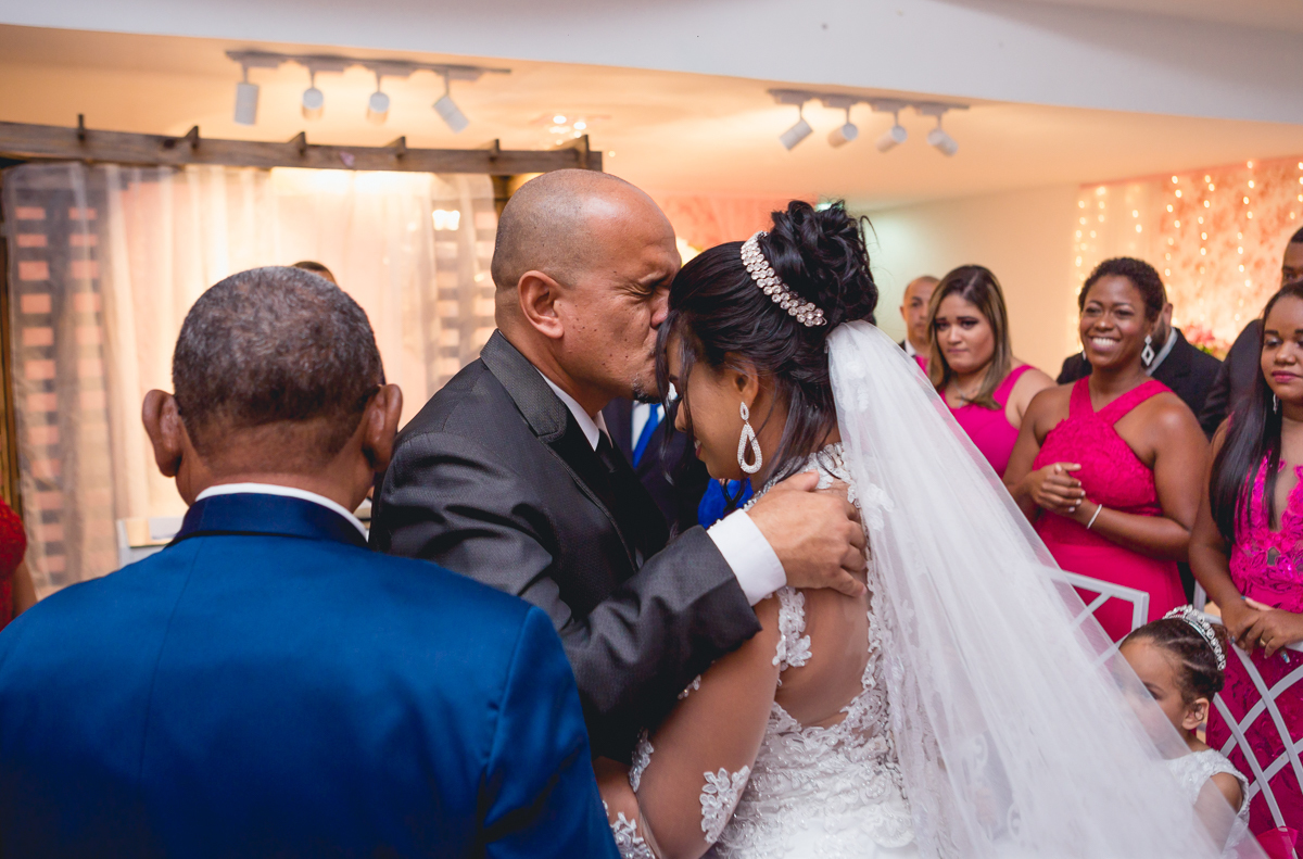 emoção-cerimônia-casamento-Karina e Jorge-