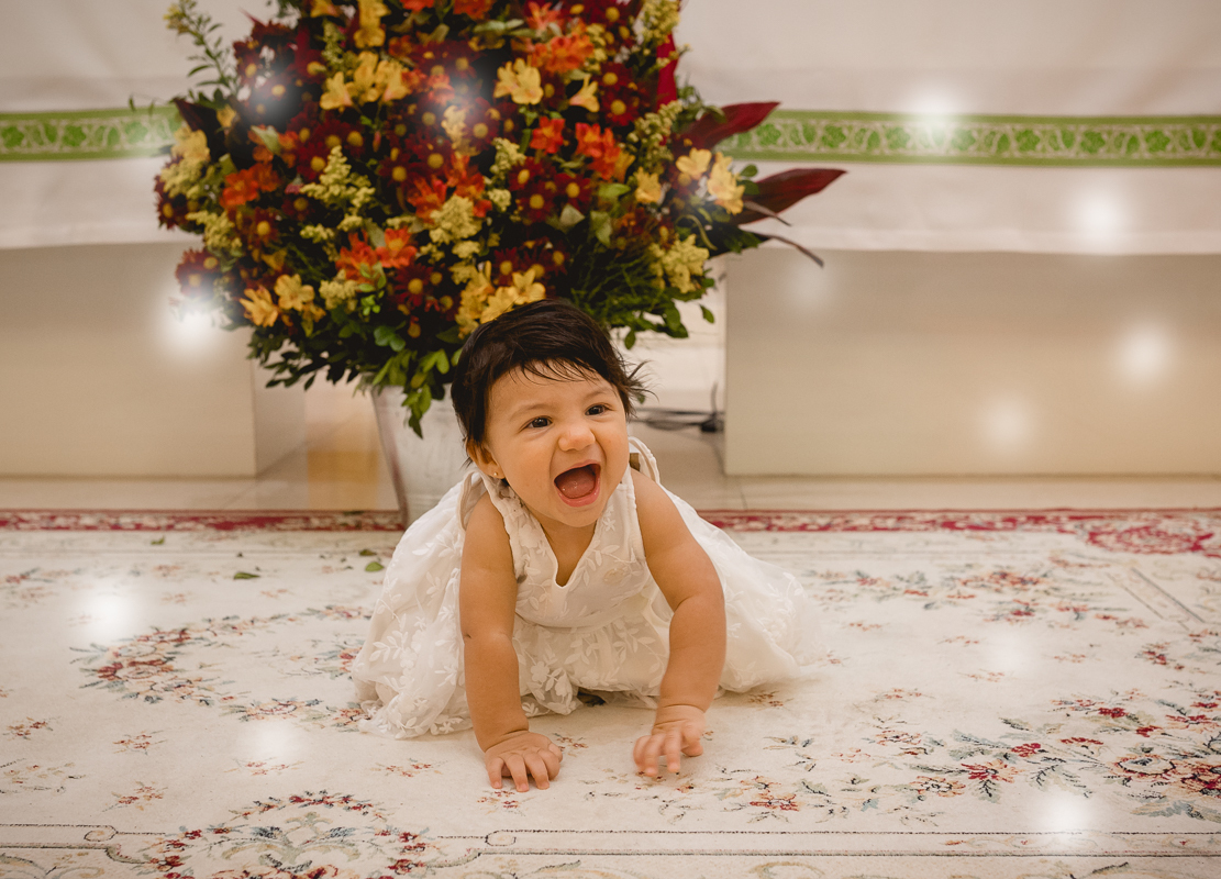 Batizado da Kamille- igreja no Leblon