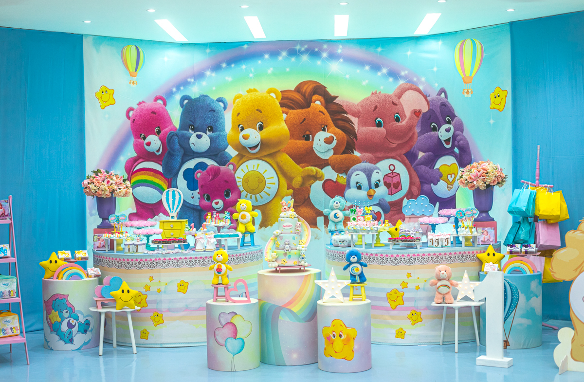 festa infantil-ursinhos carinho-detalhes mesa -bolo-estação faz de conta 3-taquara