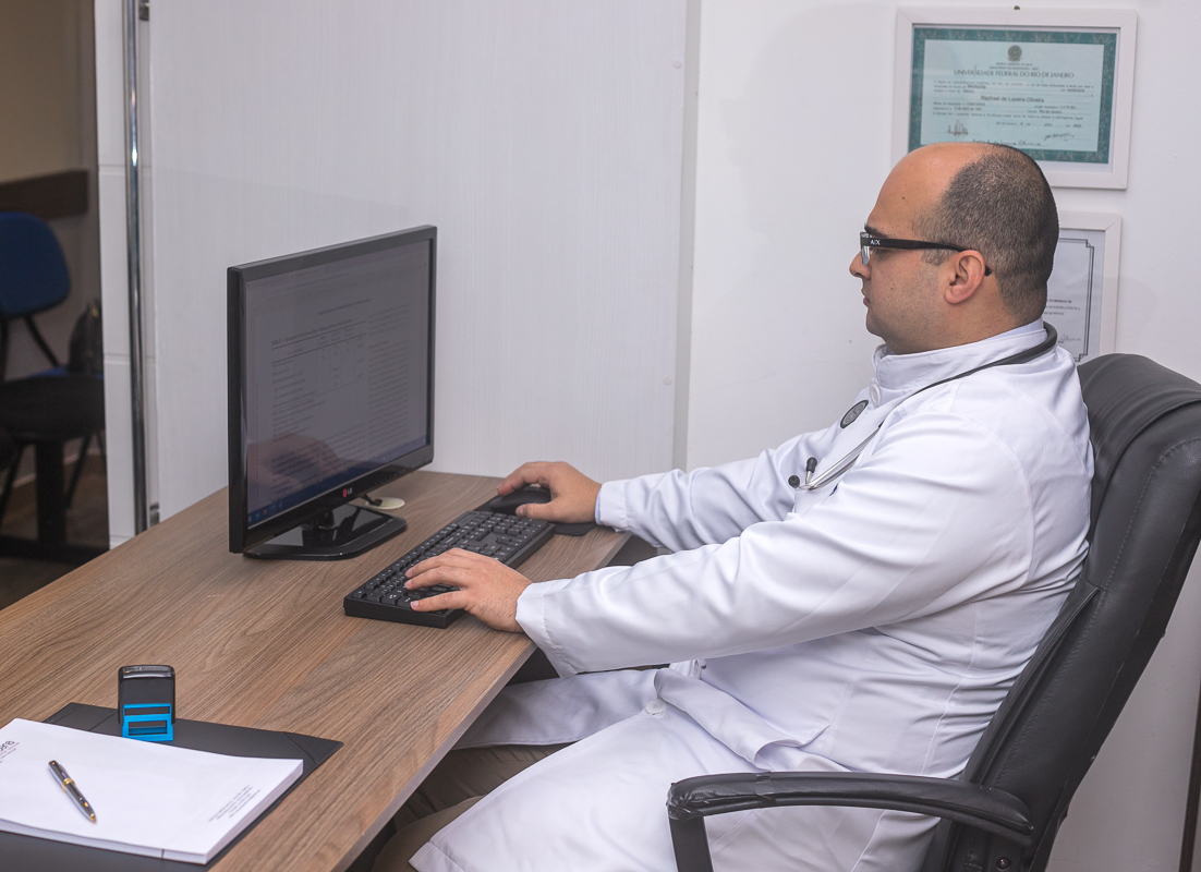 ensaio fotografia profissional-book fotográfico consultório-médico-Dr. Raphael Lucena-bangu-rj