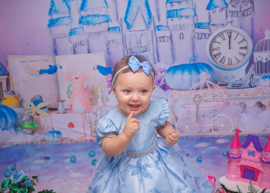 ensaio infantil 1 aninho-tema cinderela-realengo-rj