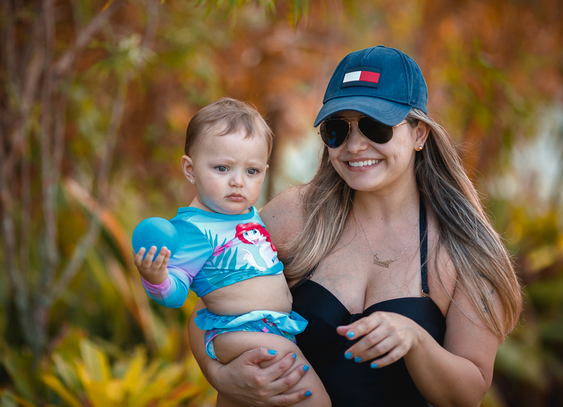 ensaio de família infantil-piscina-1 ano renata-sítio verde morada-Guaratiba