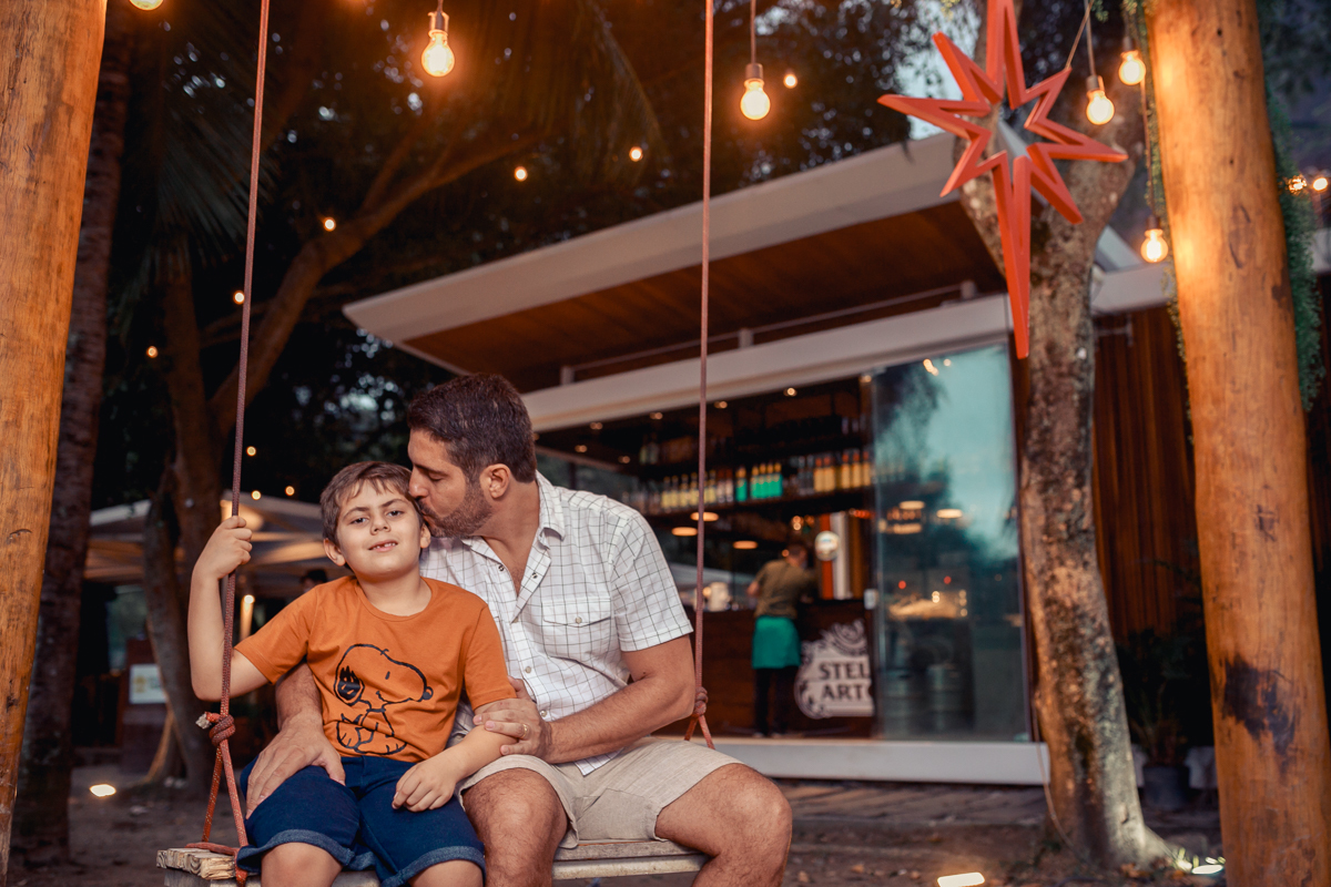 ensaio fotográfico pai e filho externo-rj