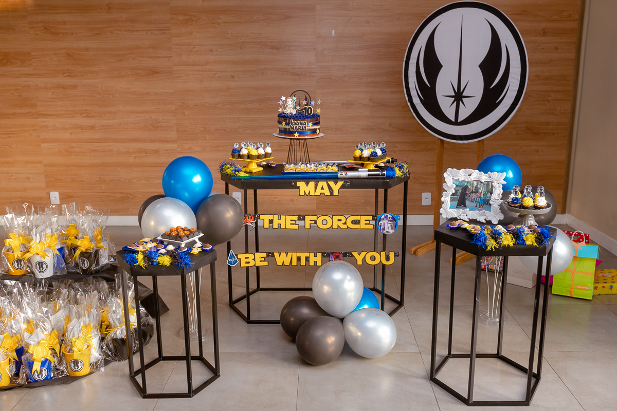 mesa temática aniversario de 10 anos Joana Maria -salão vila militar -rj