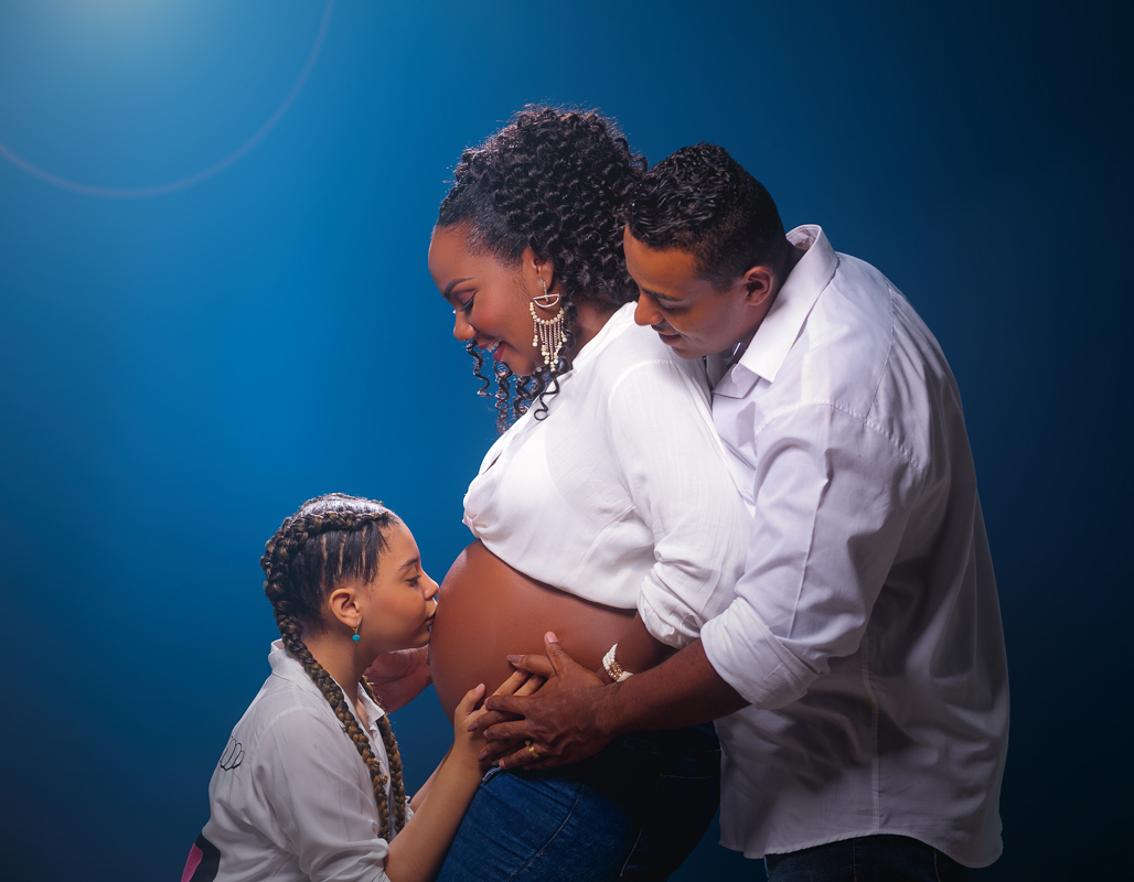 ensaio família de gestante em estúdio-zona oeste-rj