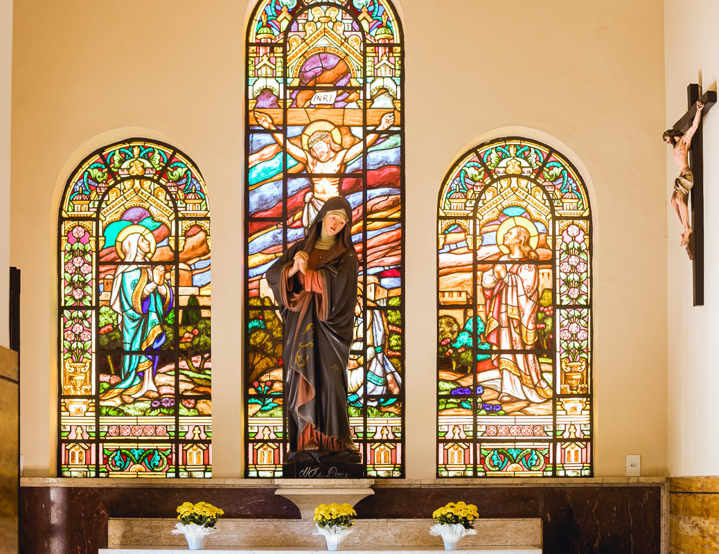 Batizado  Alice na Paróquia Nossa Sra. do Perpétuo Socorro