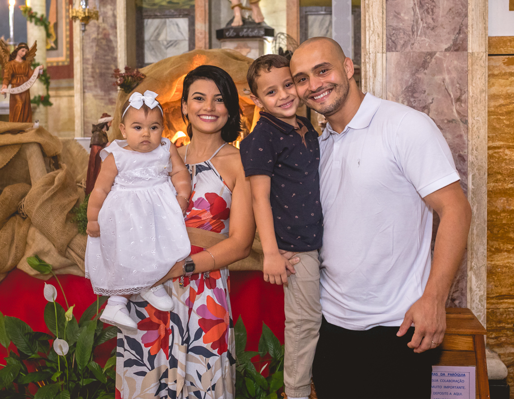 Batismo da Alice na Paróquia Nossa Senhora do Perpétuo Socorro - Grajaú