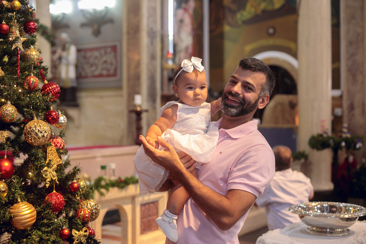 Batizado Alice na Nossa Senhora do Perpétuo Socorro - Grajaú
