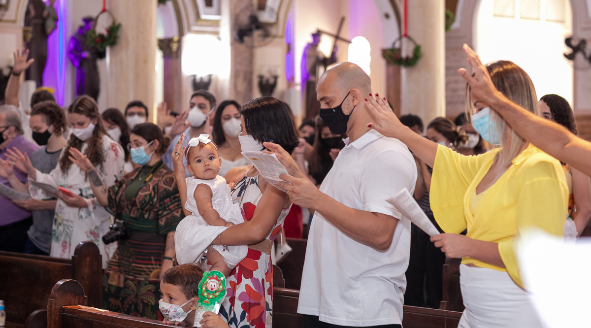 Nossa Senhora do Perpétuo Socorro - Grajaú-batizado-Alice-família católica-Grajaú