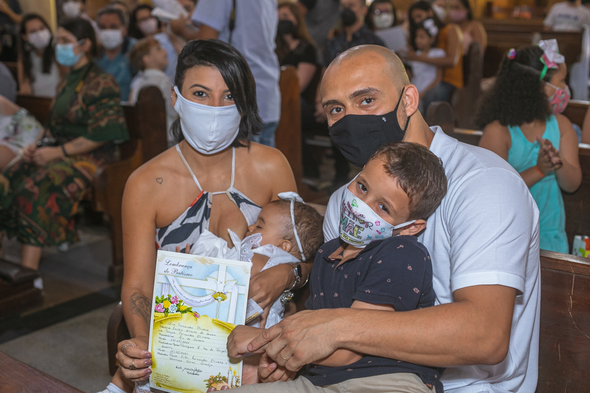 fotografia de batizado na Paróquia Nossa Senhora do Perpétuo Socorro - Grajaú