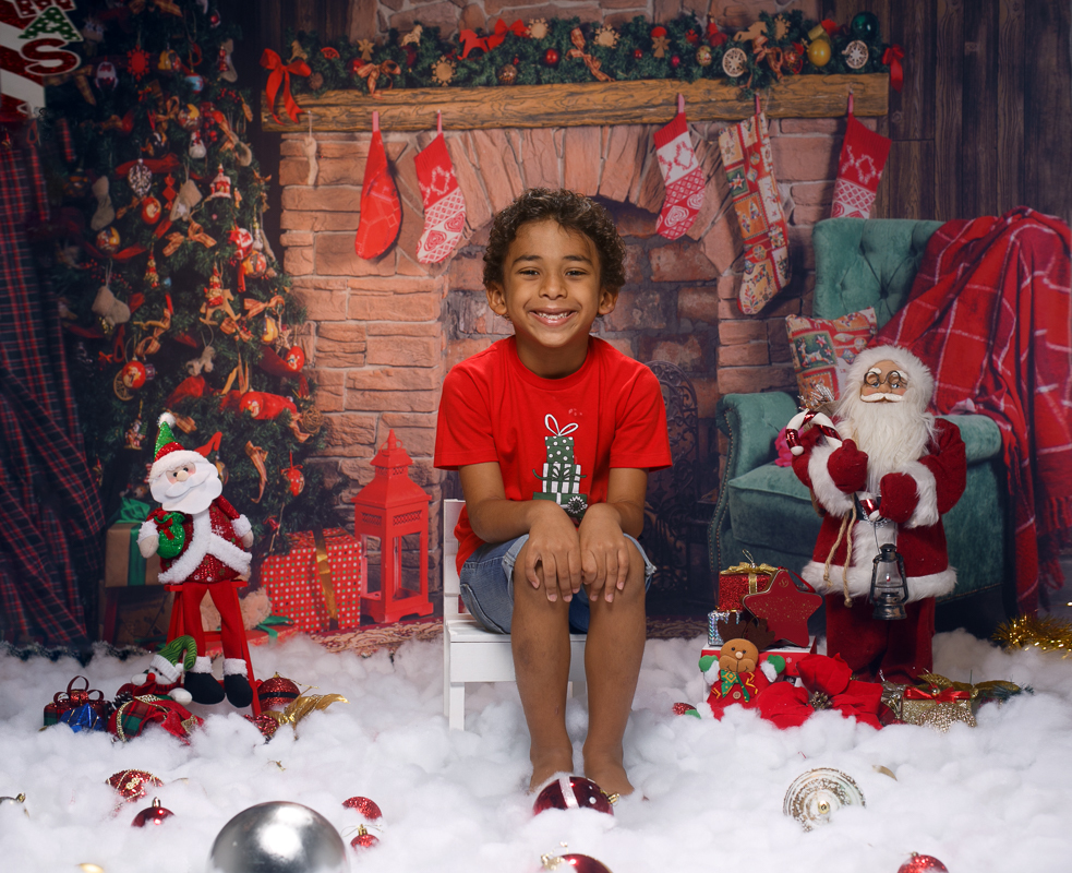 ensaio fotográfico natalino em estudio-rj