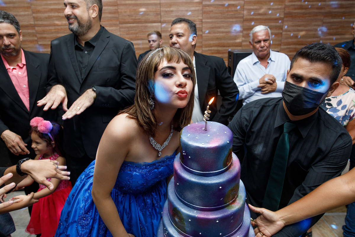 bolo galáxia- # 15 anos